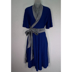 Elhoffer Design Dress Womens Large Magical Wrap Belted Fit Flare Cosplay Costume